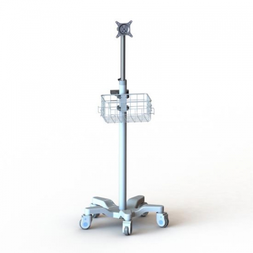 Low center of gravity medical tablet cart