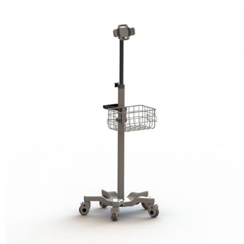 Variable Height free clamping IPad trolley