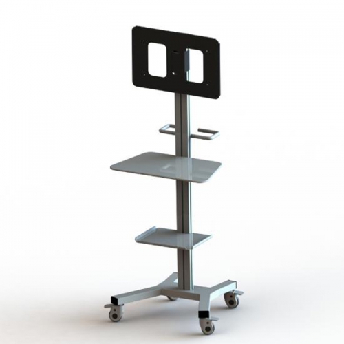 Large display medical mobile cart