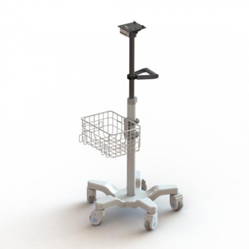 Low center of gravity Patient monitor Trolley