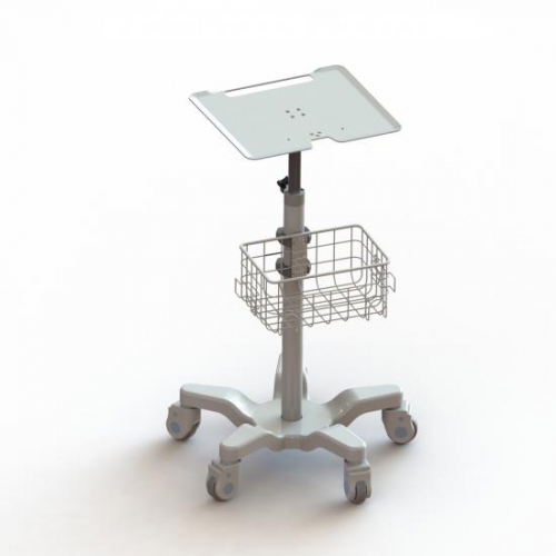 Low Center Of Gravity Variable Height Ventilated Hospital Trolley